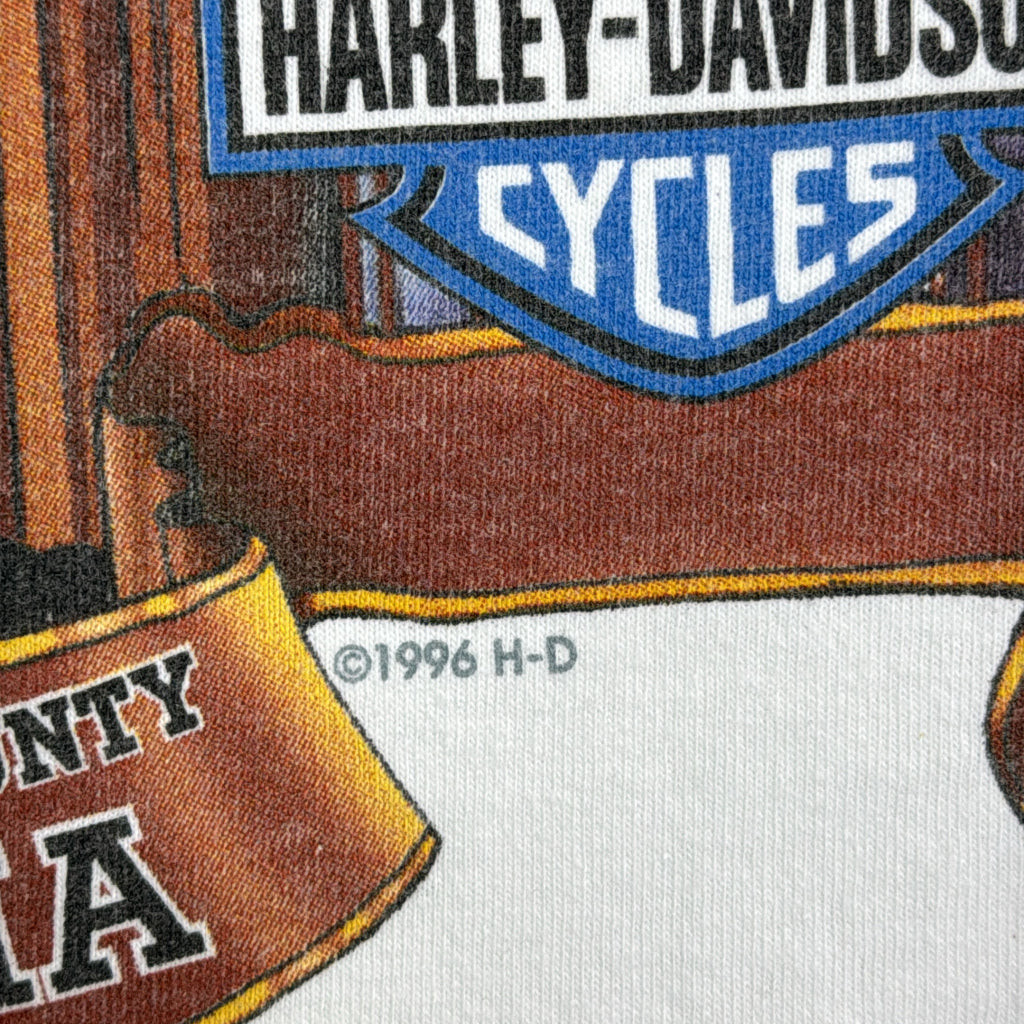 90s HARLEY DAVIDSON Motorcycle T-Shirt