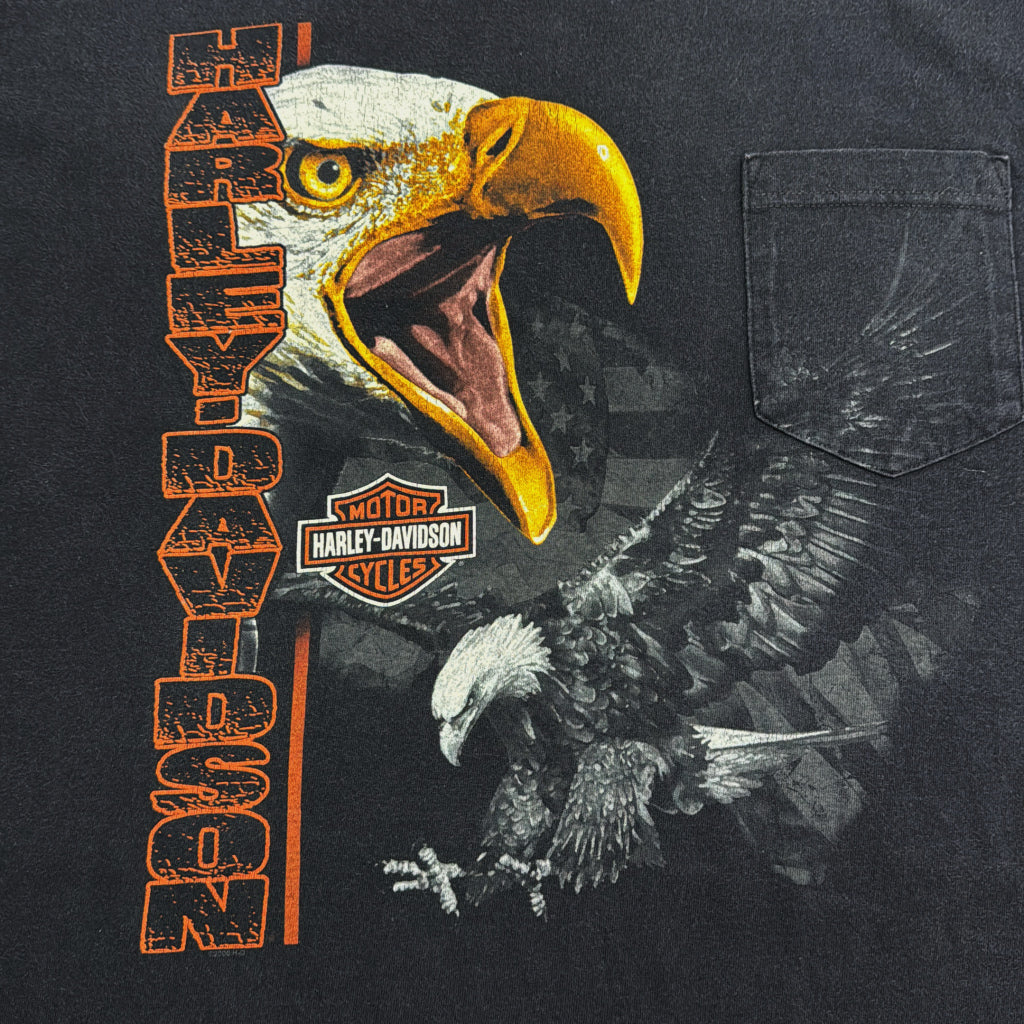 00s HARLEY DAVIDSON Motorcycle T-Shirt
