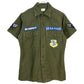 70s U.S.AIRFORCE Utility Shirt Military Shirt