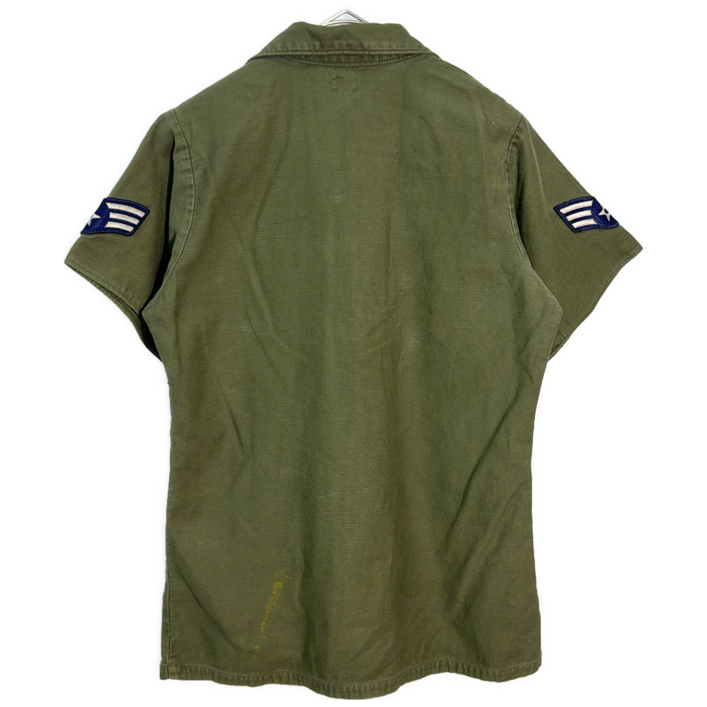 70s U.S.AIRFORCE Utility Shirt Military Shirt