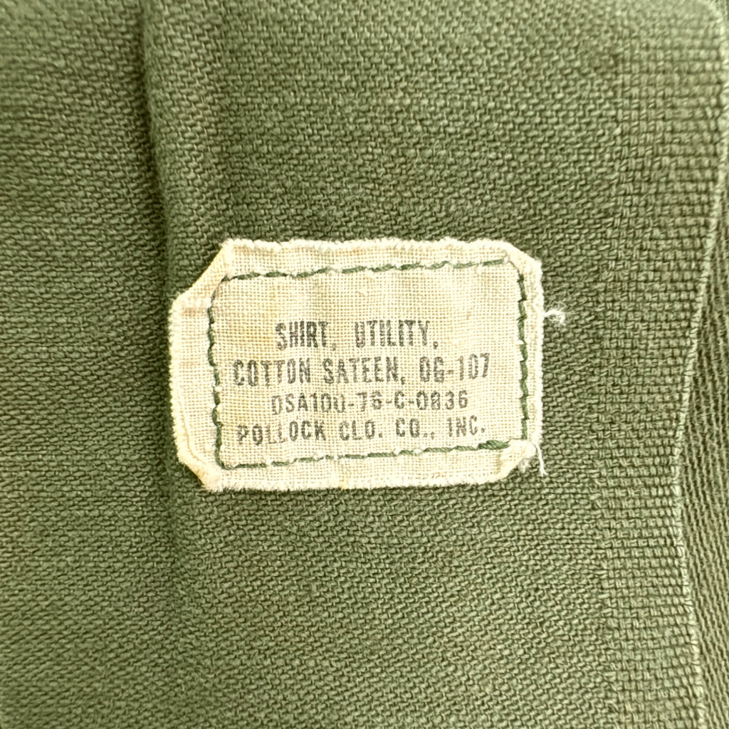 70s U.S.AIRFORCE Utility Shirt Military Shirt