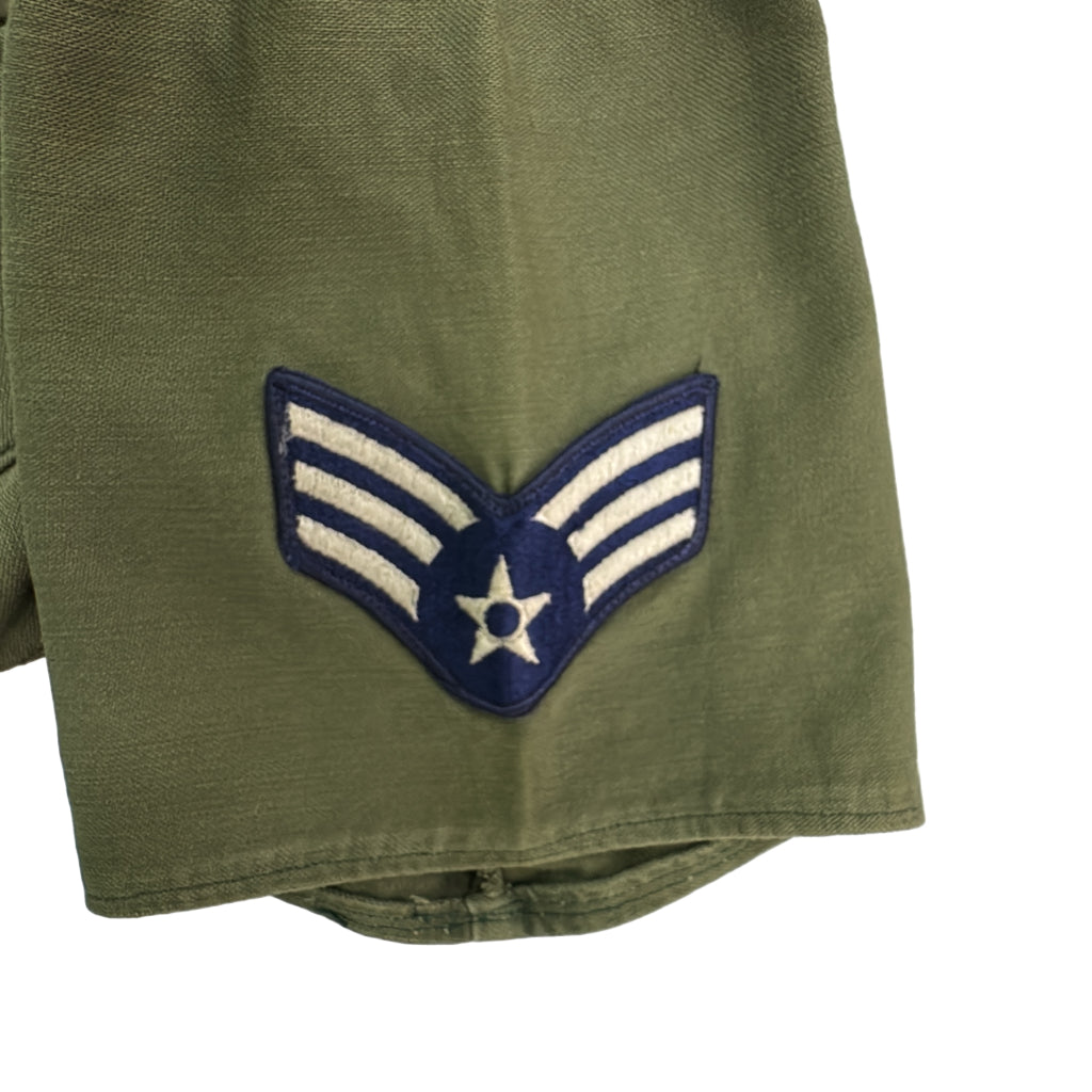 70s U.S.AIRFORCE Utility Shirt Military Shirt
