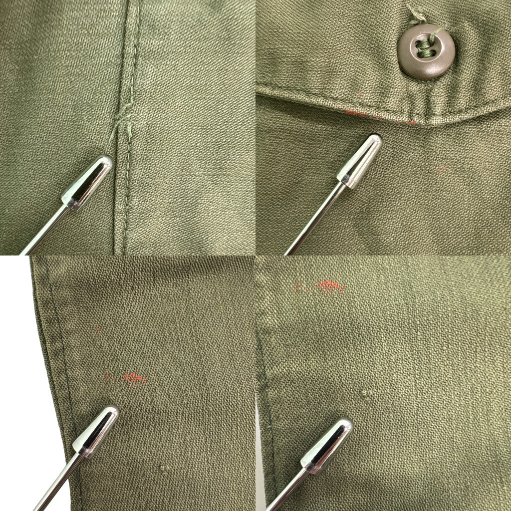 70s U.S.AIRFORCE Utility Shirt Military Shirt