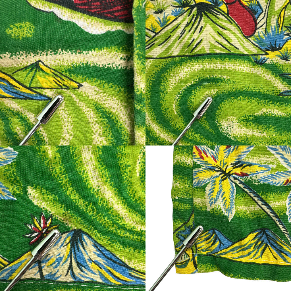 80s today's man Aloha Shirt