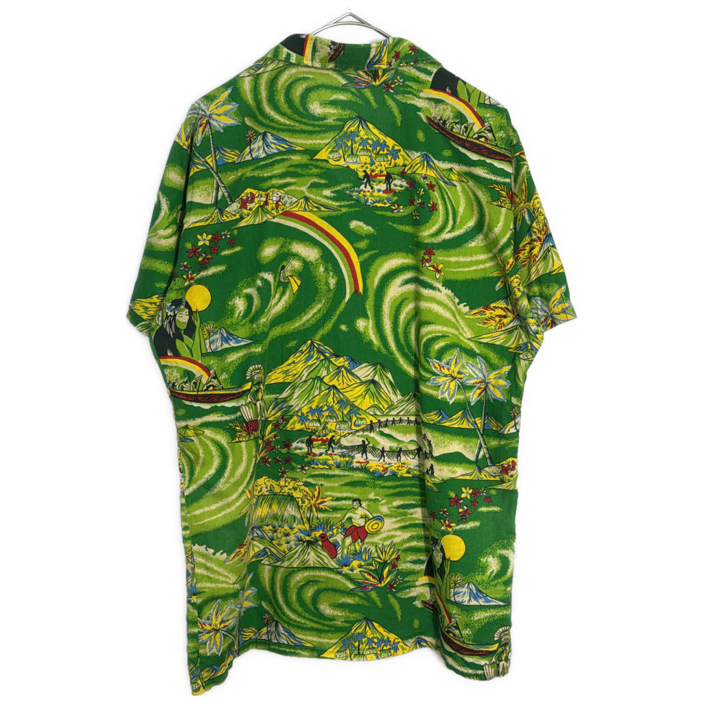 80s today's man Aloha Shirt