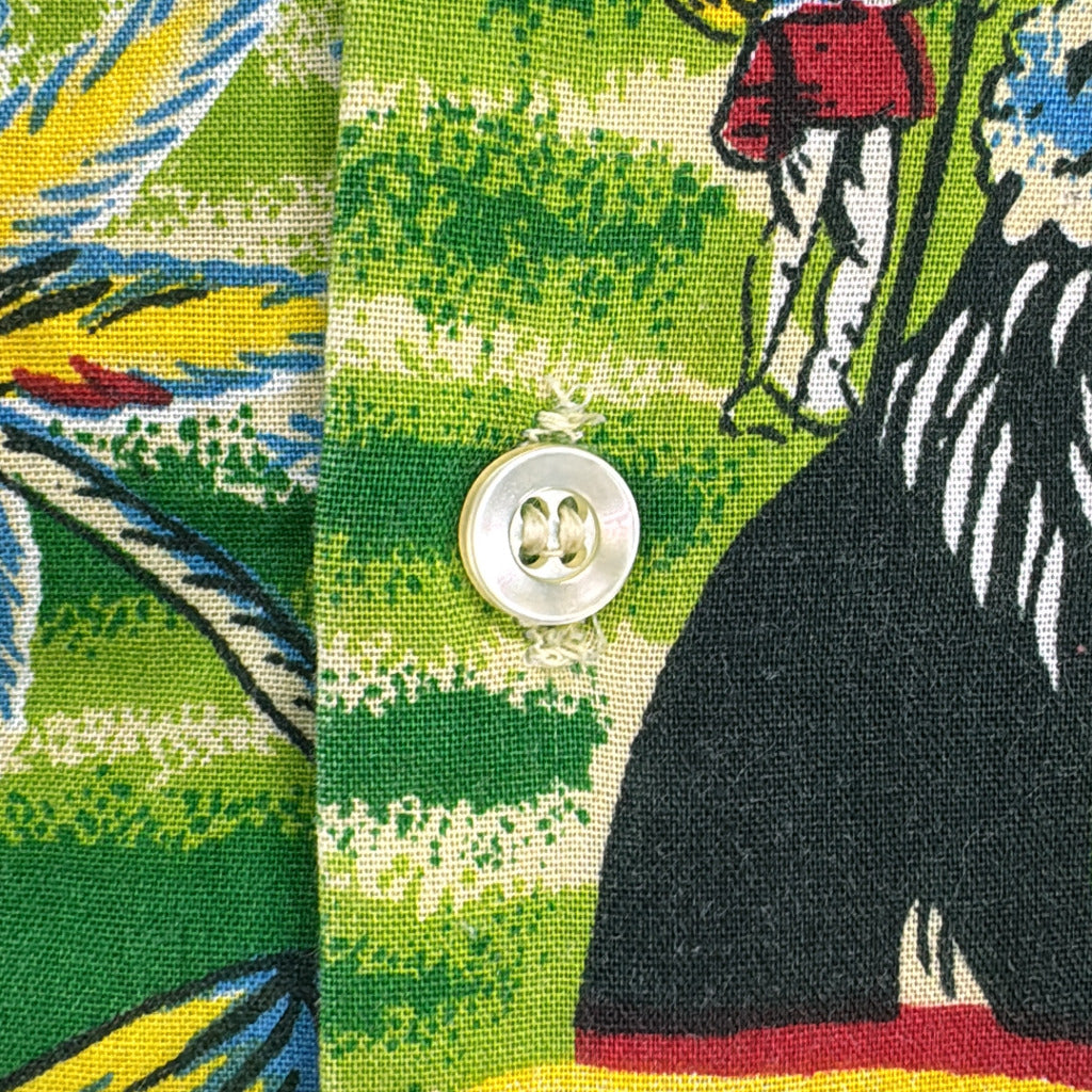 80s today's man Aloha Shirt