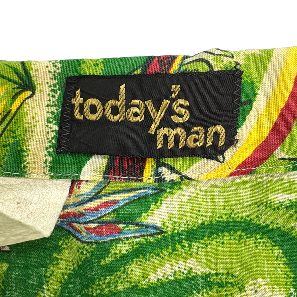 80s today's man Aloha Shirt
