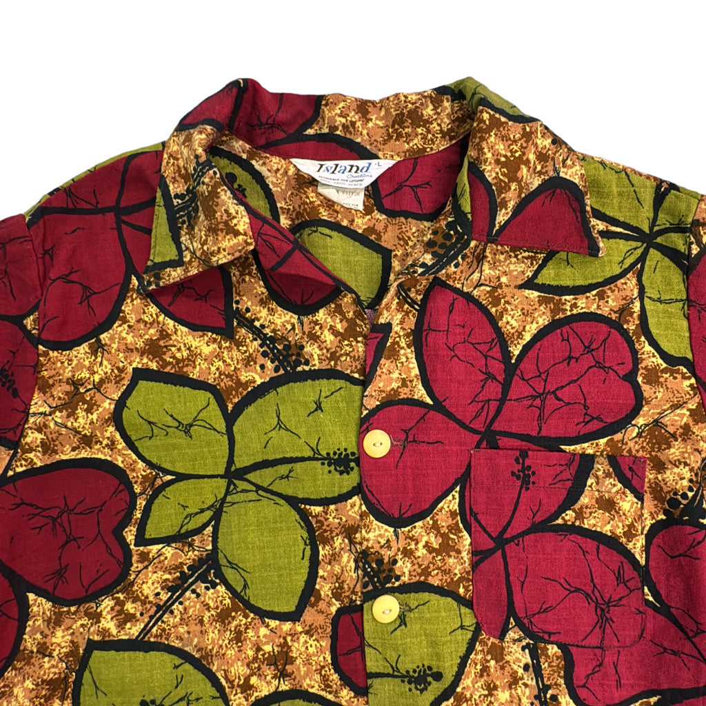 70s ISLAND Creations Aloha Shirt