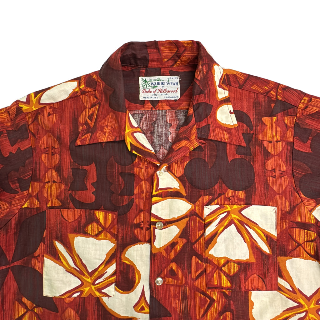 70s WAIKIKI WEAR Aloha Shirt