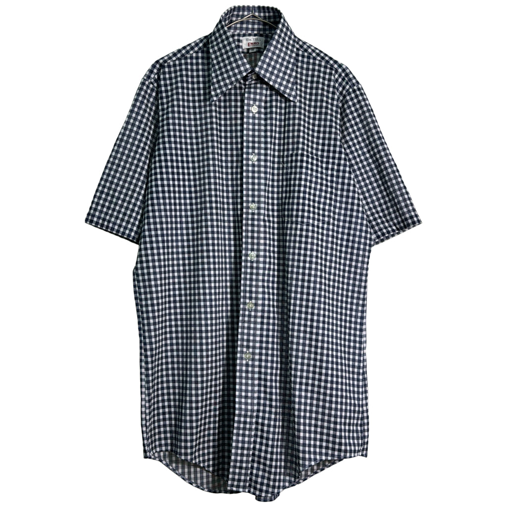 70s ENRO Check Shirt