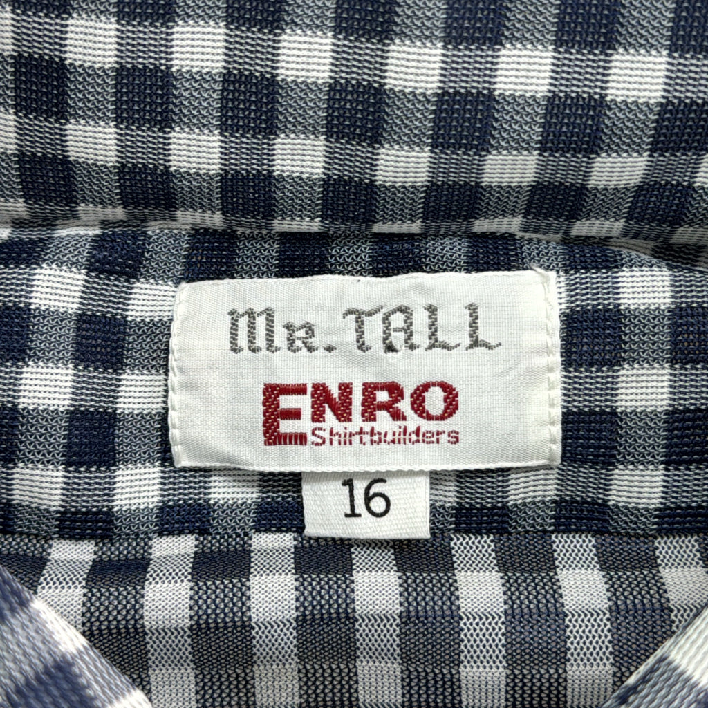 70s ENRO Check Shirt