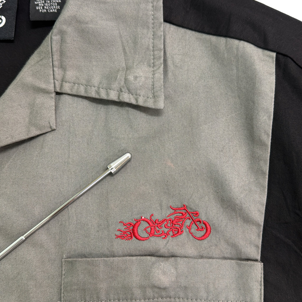 RIDERDIE Clothing Open Collar Shirt