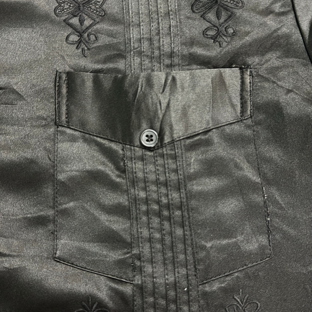 90s SAXIFAN Cuban Shirt
