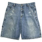 MARITHE + FRANCOIS GIRBAUD Denim Painter Denim Shorts