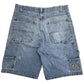 MARITHE + FRANCOIS GIRBAUD Denim Painter Denim Shorts