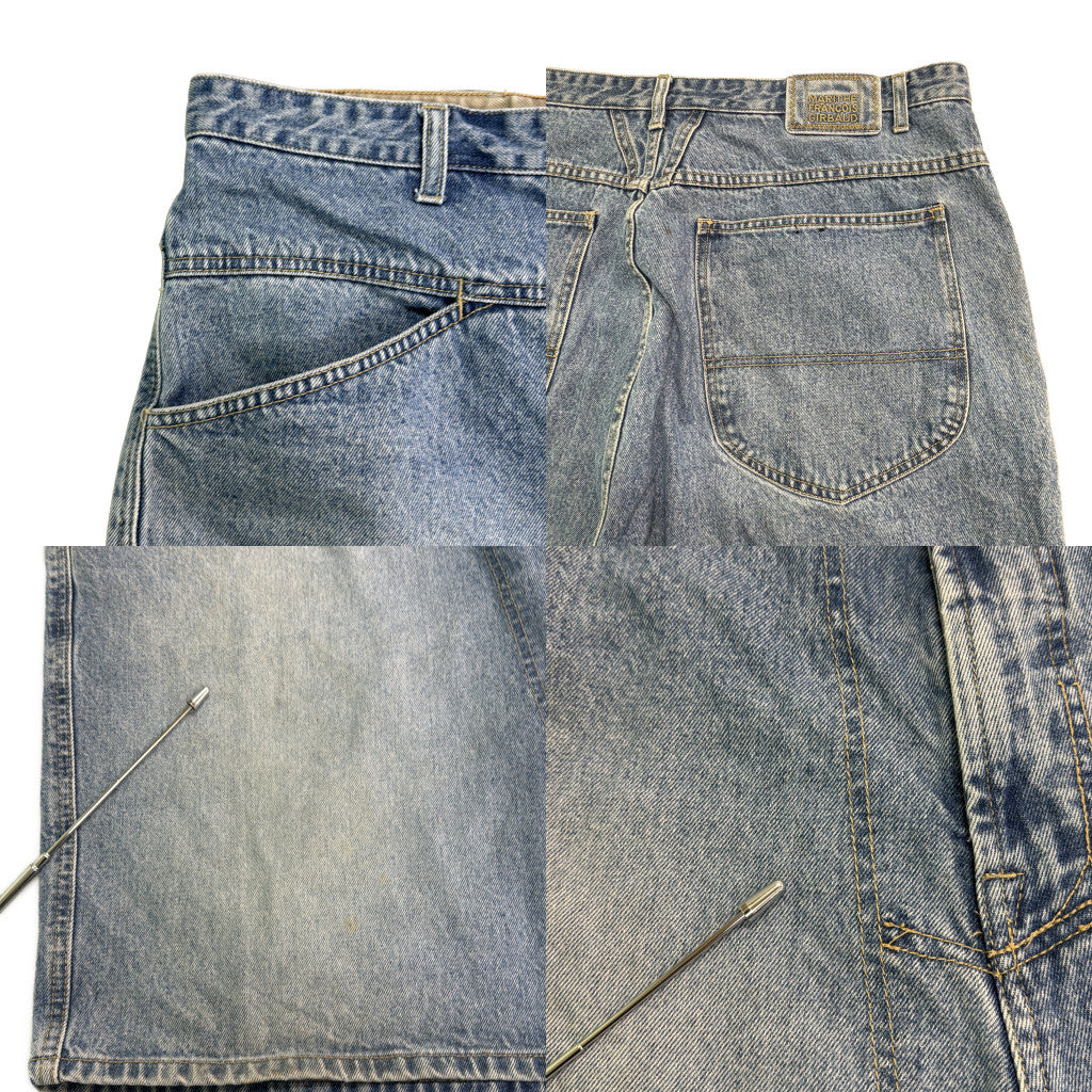 MARITHE + FRANCOIS GIRBAUD Denim Shorts