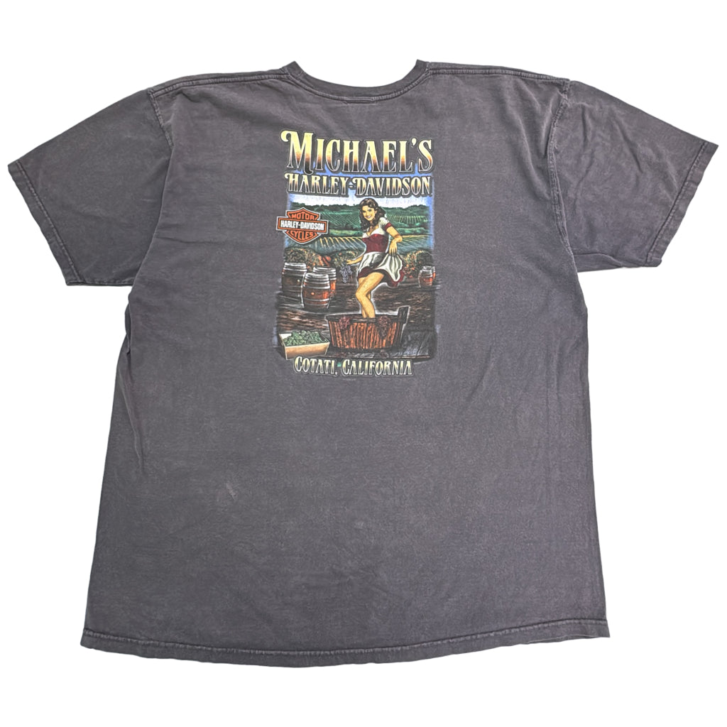 00s HARLEY DAVIDSON Motorcycle T-Shirt