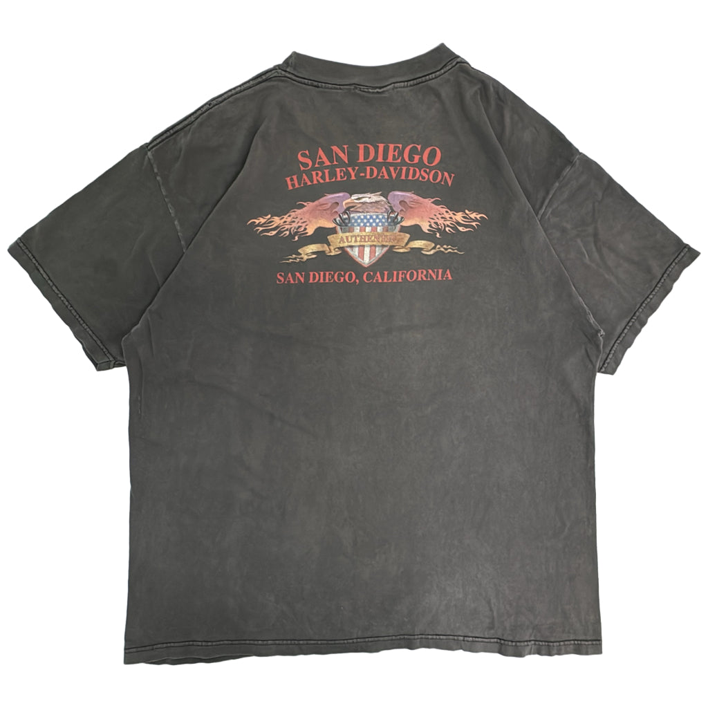 00s HARLEY DAVIDSON Motorcycle T-Shirt