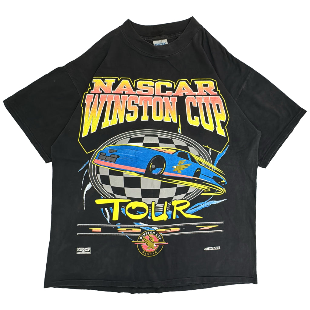 90s TULTEX Motorcycle T-Shirt