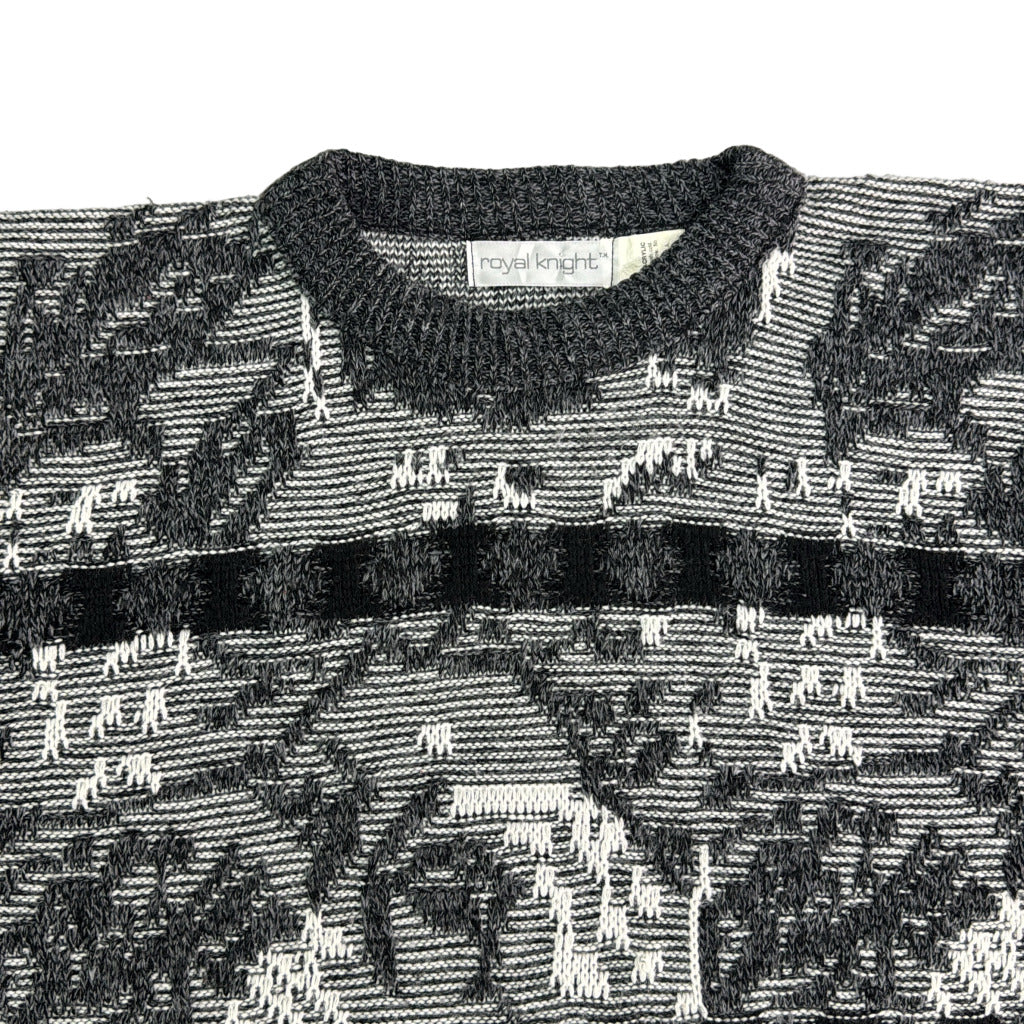 90s royal knight Sweater