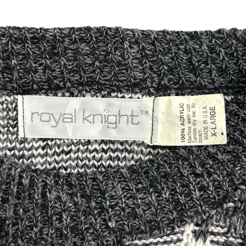 90s royal knight Sweater