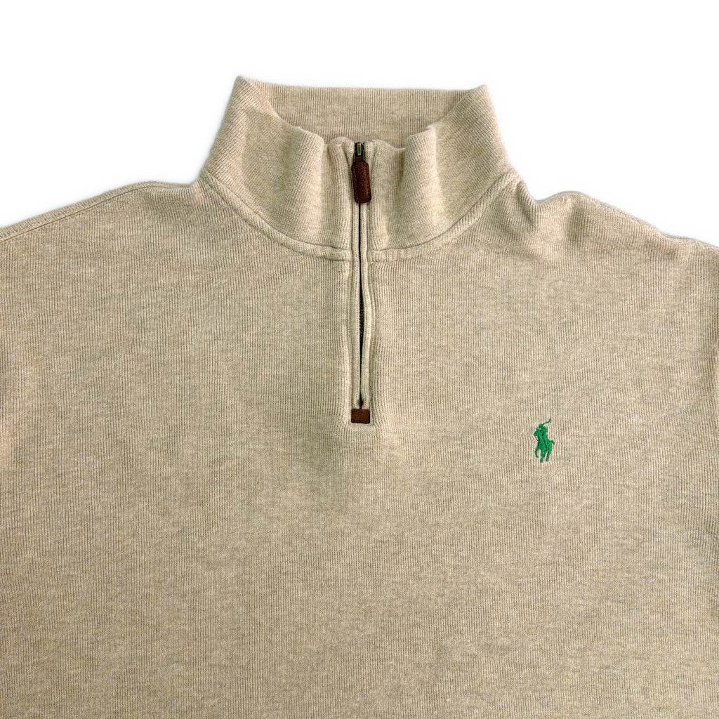Polo by Ralph Lauren Half Zip Cotton Sweater Half Zip Sweater