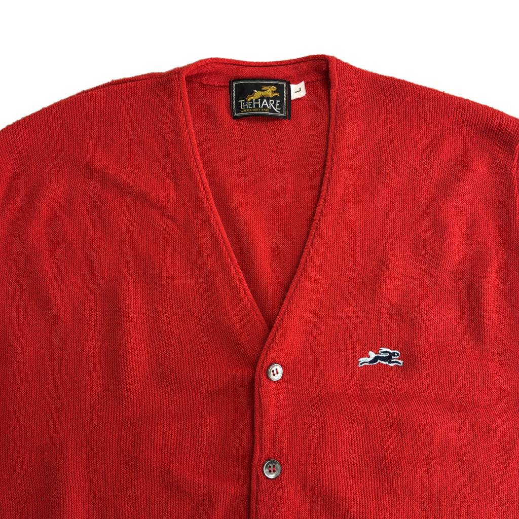 70s MONTGOMERY WARD THE HARE Cardigan