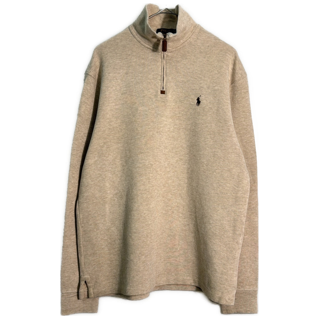 Polo by Ralph Lauren Half Zip Cotton Sweater Half Zip Sweater