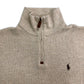 Polo by Ralph Lauren Half Zip Cotton Sweater Half Zip Sweater