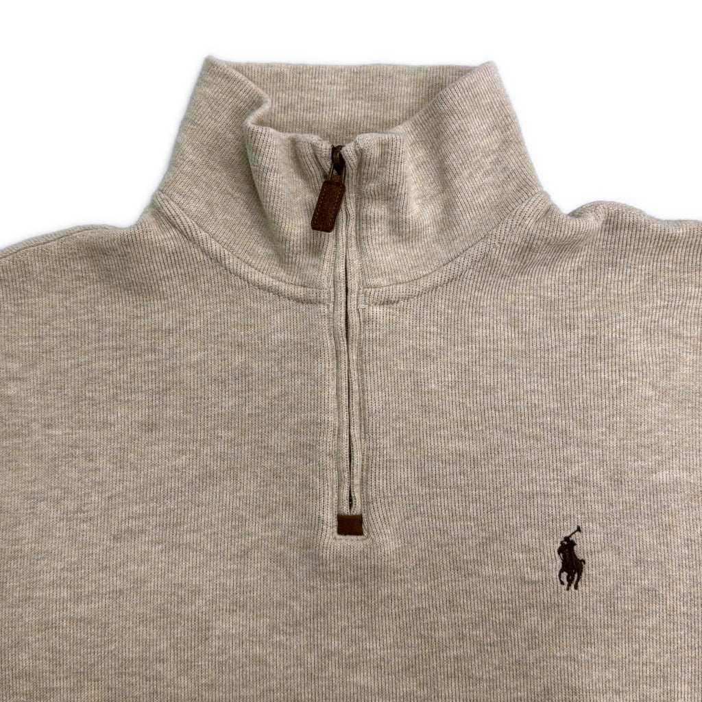 Polo by Ralph Lauren Half Zip Cotton Sweater Half Zip Sweater