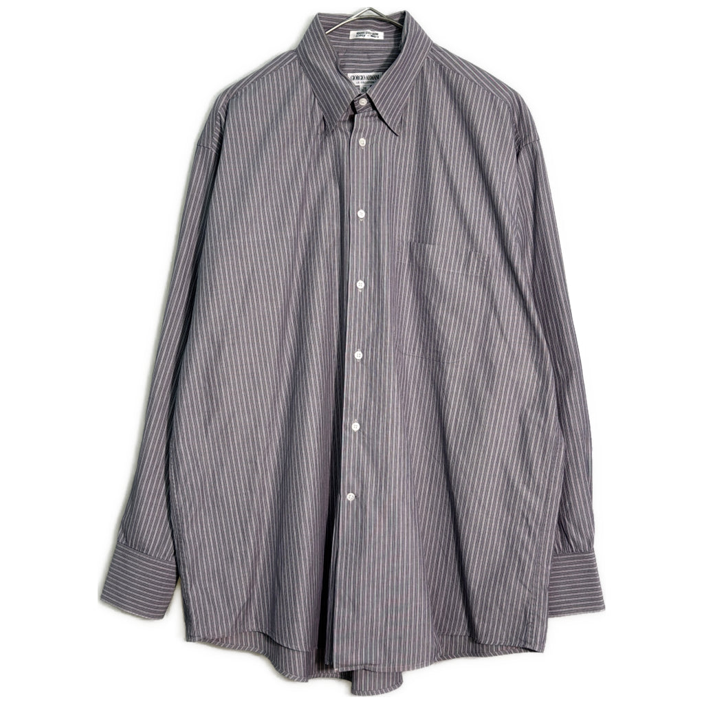 90s GIORGIO ARMANI Stripe Shirt