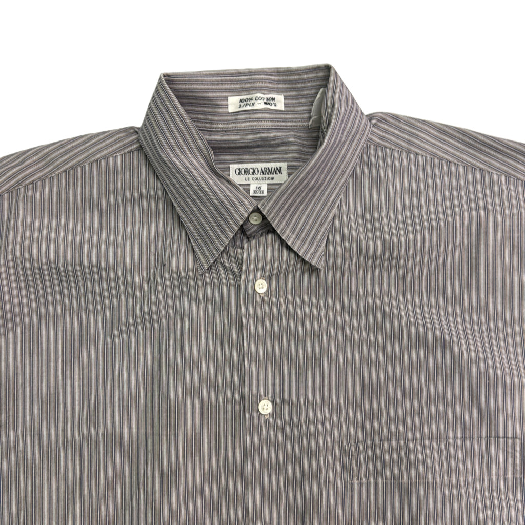 90s GIORGIO ARMANI Stripe Shirt