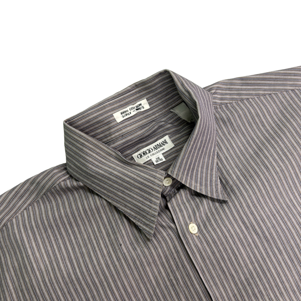 90s GIORGIO ARMANI Stripe Shirt