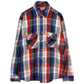 90s FIVE BROTHER Flannel Shirt