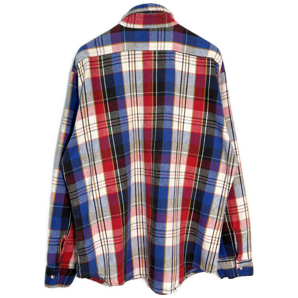 90s FIVE BROTHER Flannel Shirt