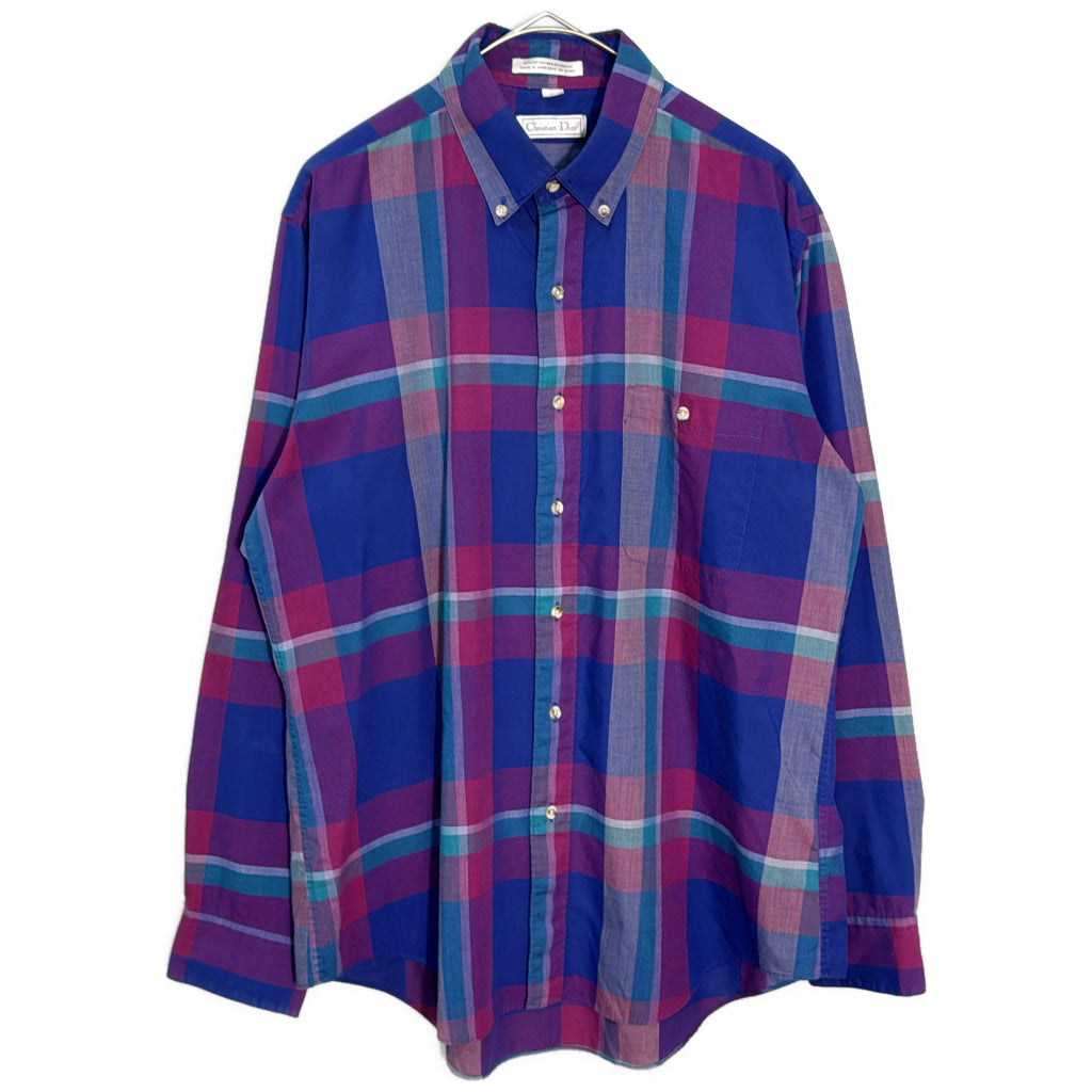 90s Christian Dior Check Shirt