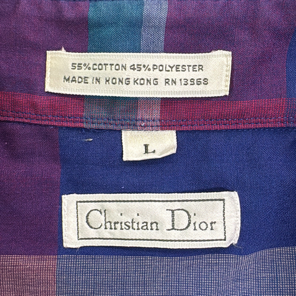 90s Christian Dior Check Shirt