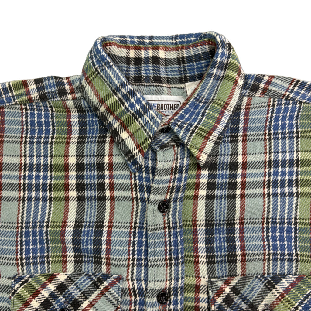 80s FIVE BROTHER Flannel Shirt