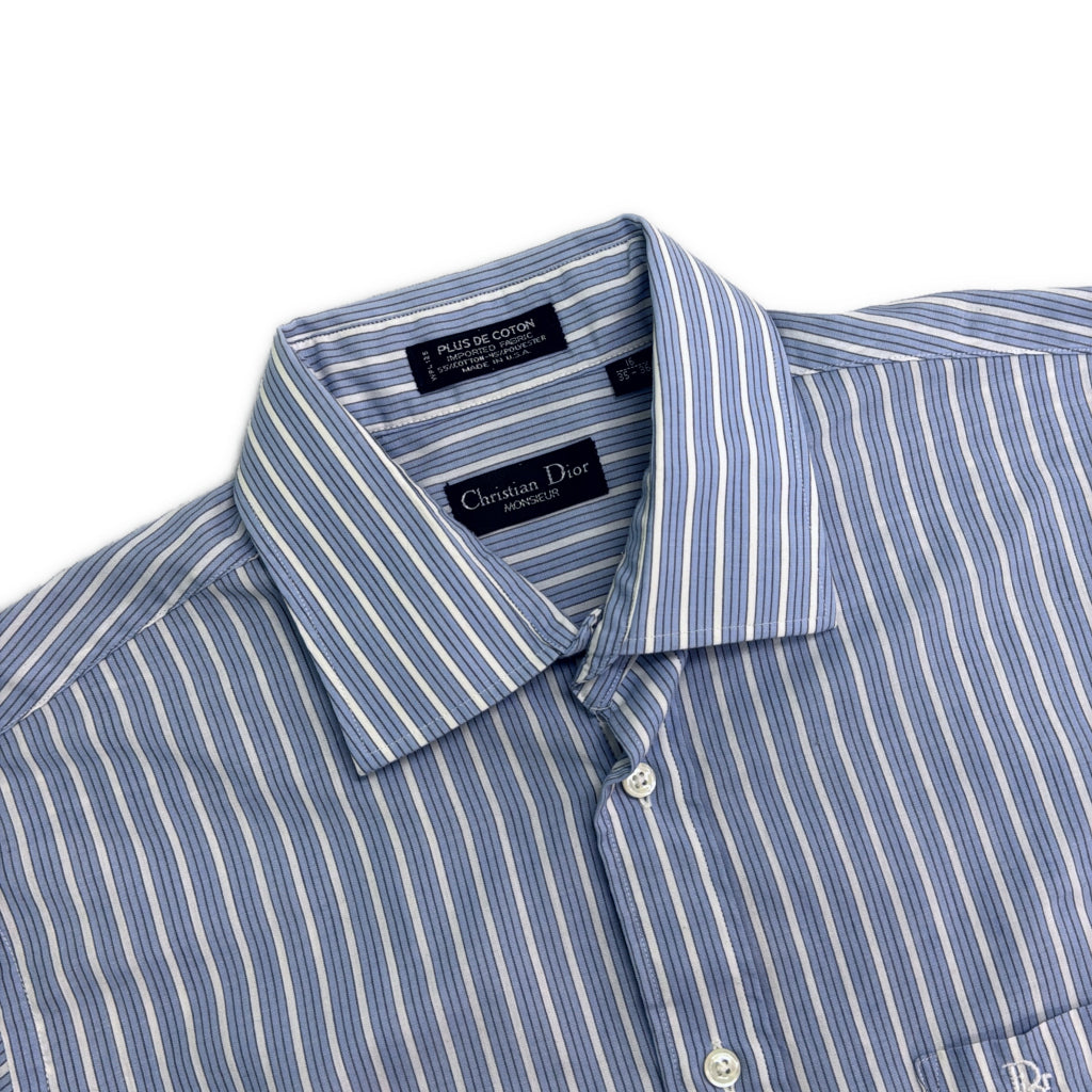90s Christian Dior Stripe Shirt