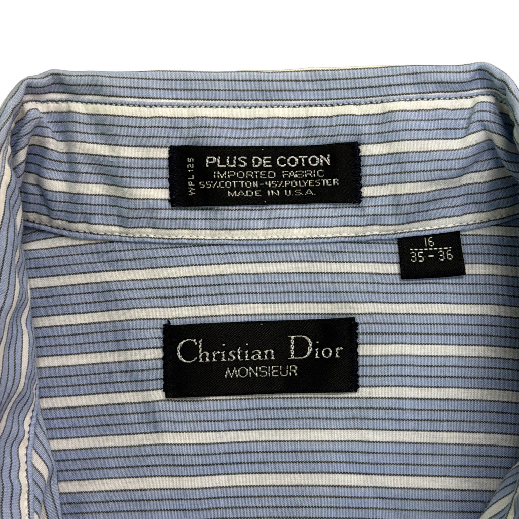 90s Christian Dior Stripe Shirt