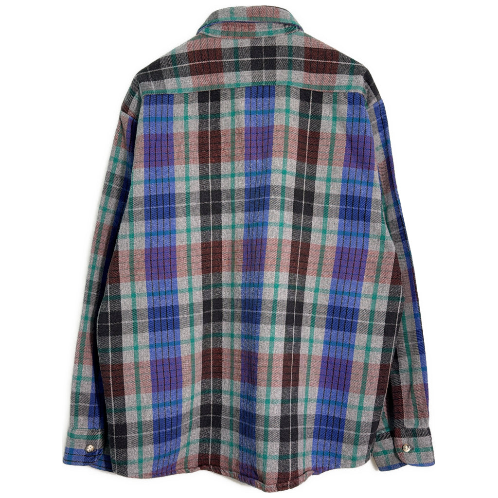 90s FIVE BROTHER Flannel Shirt