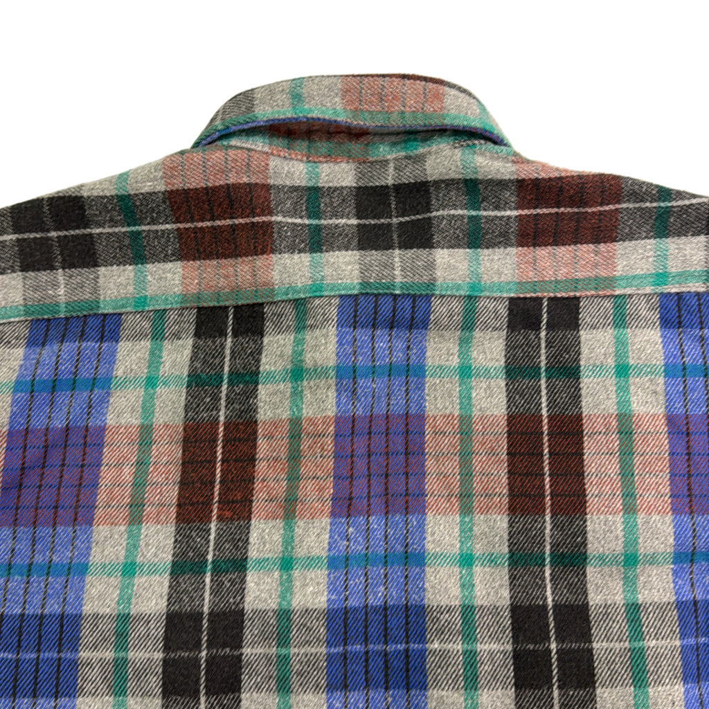 90s FIVE BROTHER Flannel Shirt