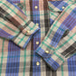 90s FIVE BROTHER Flannel Shirt