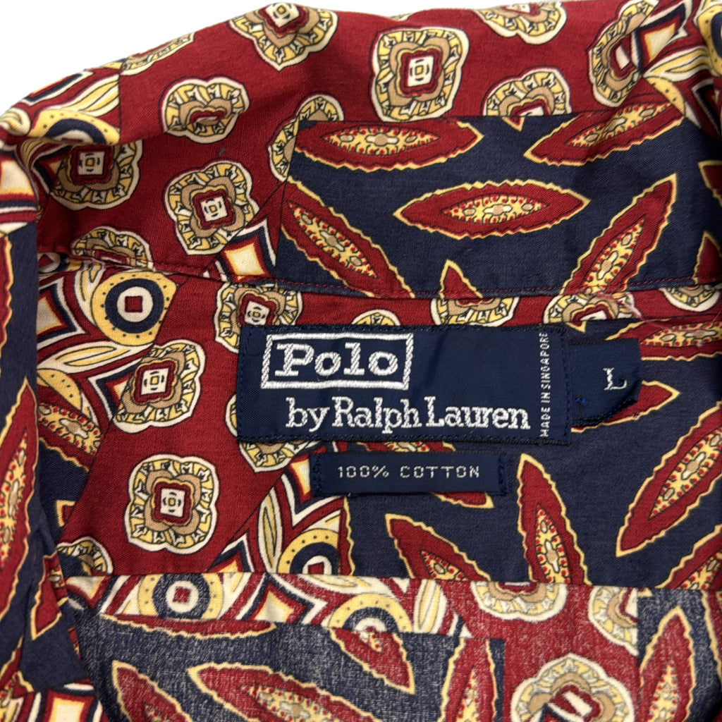 90s Polo by Ralph Lauren Open Collar Shirt