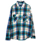 80s FIVE BROTHER Flannel Shirt