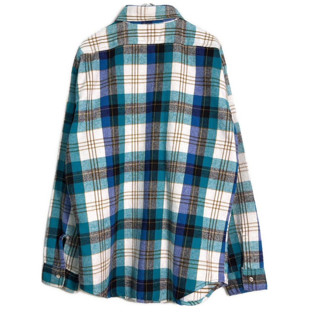 80s FIVE BROTHER Flannel Shirt