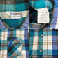 80s FIVE BROTHER Flannel Shirt