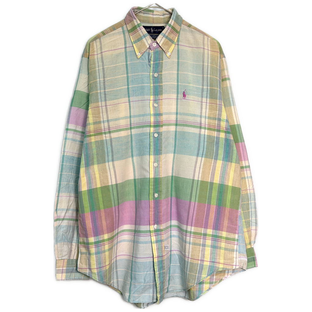 90s RALPH LAUREN Check Shirt