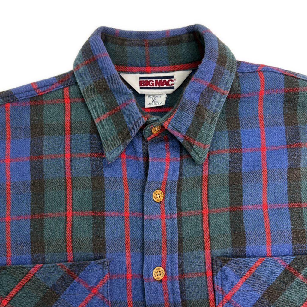 80s BIG MAC Flannel Shirt