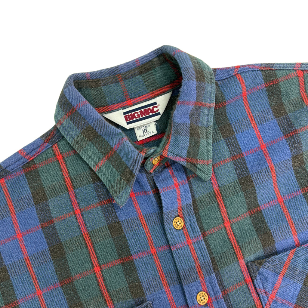 80s BIG MAC Flannel Shirt